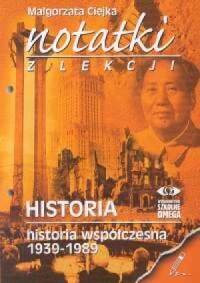 Historia - 1939-1989 - okładka książki