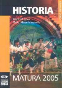 Historia cz. 1. Matura 2005 - okładka książki