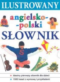 Ilustrowany angielsko-polski słownik - okładka książki