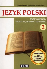 Język polski. Teksty i konteksty. - okładka podręcznika