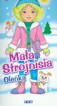 Mała strojnisia Oleńka - okładka książki