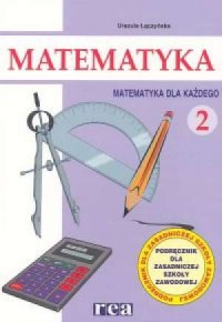 Matematyka dla każdego 2. Podręcznik - okładka podręcznika