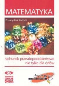 Matematyka rachunek prawdopodobieństwa - okładka książki