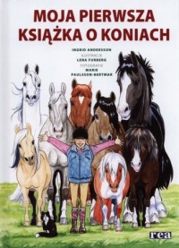 Moja pierwsza książka o koniach - okładka książki