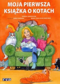 Moja pierwsza książka o kotach - okładka książki
