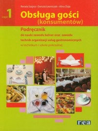 Obsługa gości (konsumentów) cz. - okładka książki