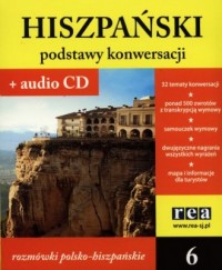 Podstawy konwersacji cz. 6. Hiszpański. - okładka podręcznika