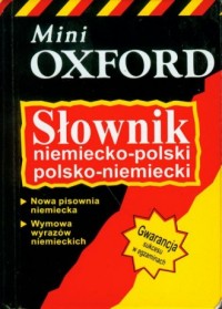 Słownik niemiecko-polski, polsko - okładka książki