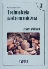 Technologia gastronomiczna 2. Zeszyt - okładka podręcznika