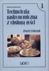 Technologia gastronomiczna z obsługą - okładka podręcznika
