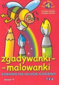 Zgadywanki-malowanki. Zabawa na - okładka książki