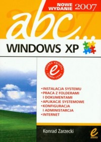 Abc Windows XP 2007 - okładka książki