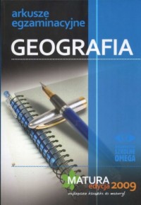 Arkusze egzaminacyjne. Geografia - okładka podręcznika
