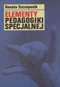 Elementy pedagogiki specjalnej - okładka książki