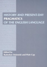 History and present day pragmatics - okładka podręcznika