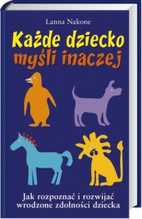 Każde dziecko myśli inaczej - okładka książki