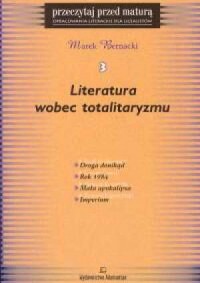 Literatura wobec totalitaryzmu - okładka książki