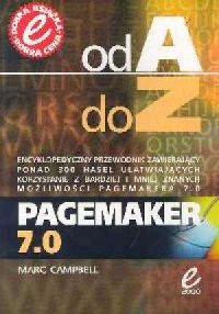 Pagemarker 7.0 XP Od A do Z - okładka książki
