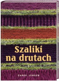 Szaliki na drutach - okładka książki