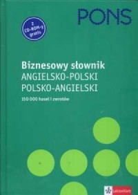 Biznesowy słownik (angielko-polski, - okładka podręcznika