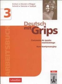 Deutsch mit Grips 3. Ćwiczenia - okładka podręcznika