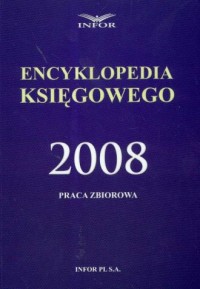Encyklopedia księgowego 2008 - okładka książki