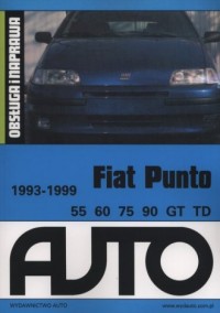 Fiat Punto 55 60 75 90 GT TD - okładka książki