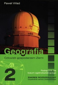 Geografia. Człowiek gospodarzem - okładka podręcznika