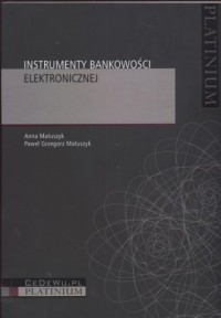 Instrumenty bankowości elektronicznej - okładka książki