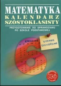 Matematyka z plusem. Kalendarz - okładka podręcznika