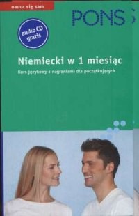 Niemiecki w 1 miesiąc (+ CD) - okładka podręcznika