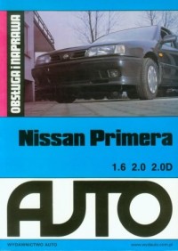 Nissan Primera - okładka książki