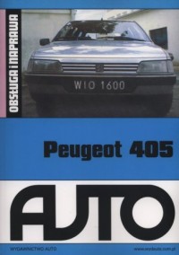 Peugeot 405 - okładka książki