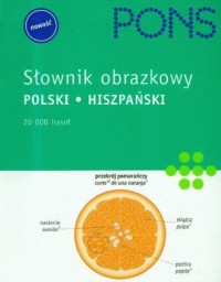 Pons słownik obrazkowy polski hiszpański - okładka książki