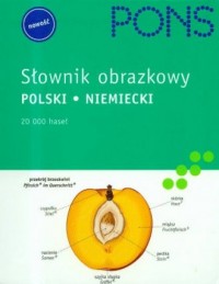 Pons słownik obrazkowy polski niemiecki - okładka książki