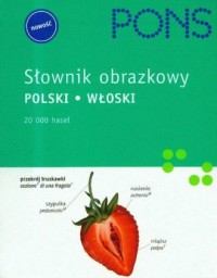 Pons słownik obrazkowy polski włoski - okładka książki