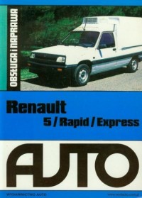 Renault 5 /Rapid/Express. Obsługa - okładka książki