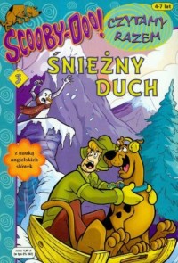 Scooby Doo Śnieżny duch Czytamy - okładka książki