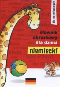Słownik obrazkowy dla dzieci Niemiecki - okładka książki