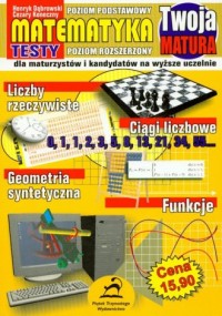 Twoja matura. Matematyka. Poziom - okładka podręcznika