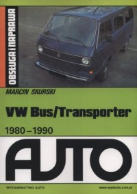 VW Bus/Transporter 1980-1990 Obsługa - okładka książki