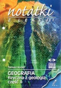 Geografia cz. 2. Geografia fizyczna - okładka książki