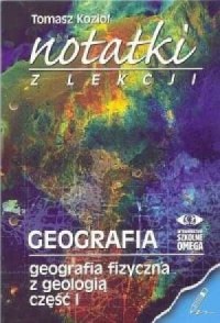 Geografia Fizyczna z geologią cz. - okładka książki
