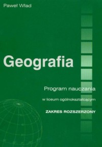 Geografia. Program nauczania - okładka książki
