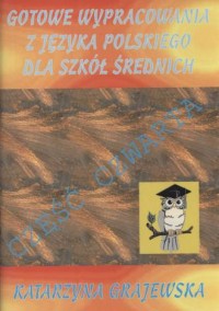 Gotowe wypracowania z języka polskiego - okładka podręcznika