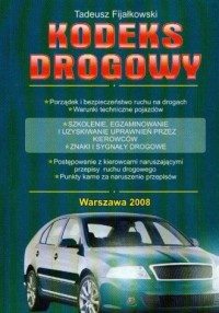 Kodeks drogowy 2008 - okładka książki