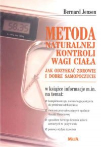 Metoda naturalnej kontroli wagi - okładka książki
