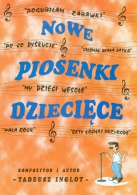 Nowe piosenki dziecięce - okładka książki