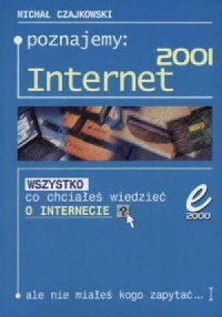 Poznajemy Internet 2001 - okładka książki