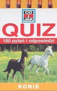 Quiz - konie - okładka książki